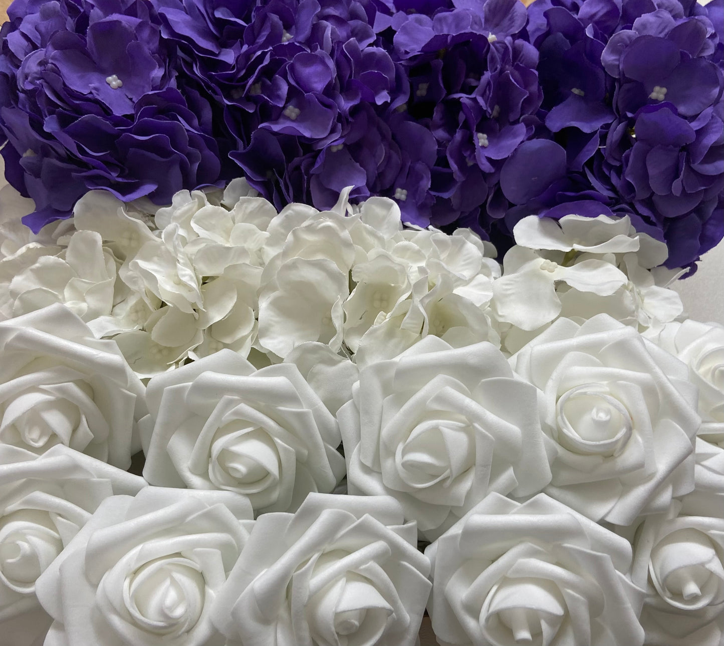 White Roses & Hydrangeas Mix