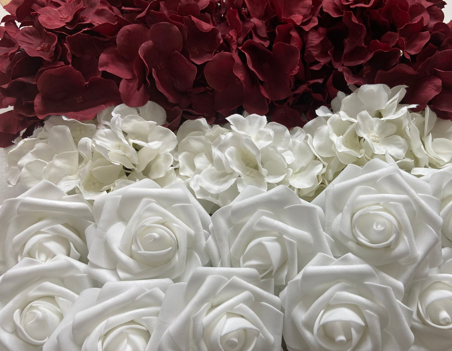 White Roses & Hydrangeas Mix