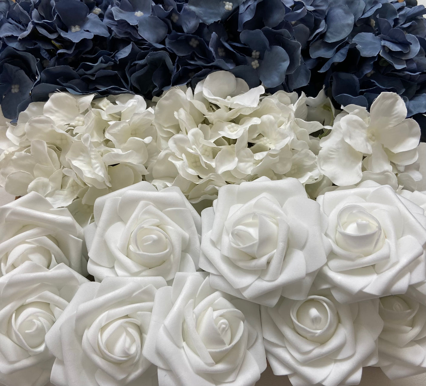 White Roses & Hydrangeas Mix