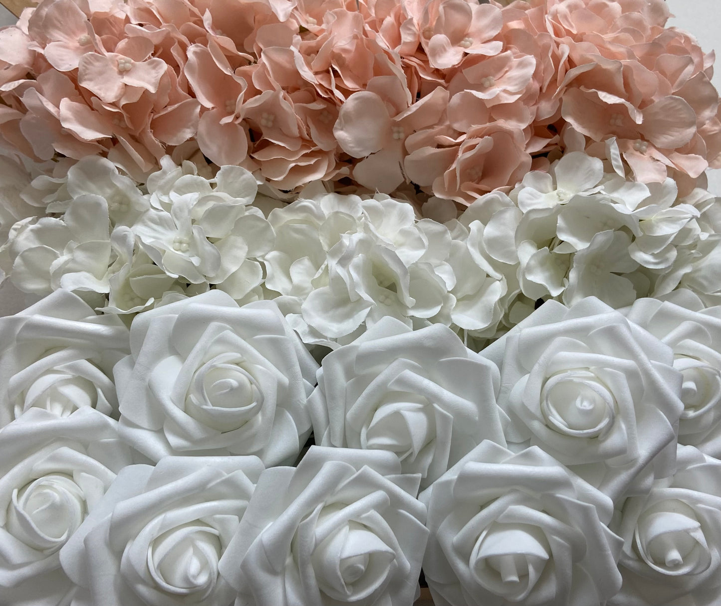 White Roses & Hydrangeas Mix