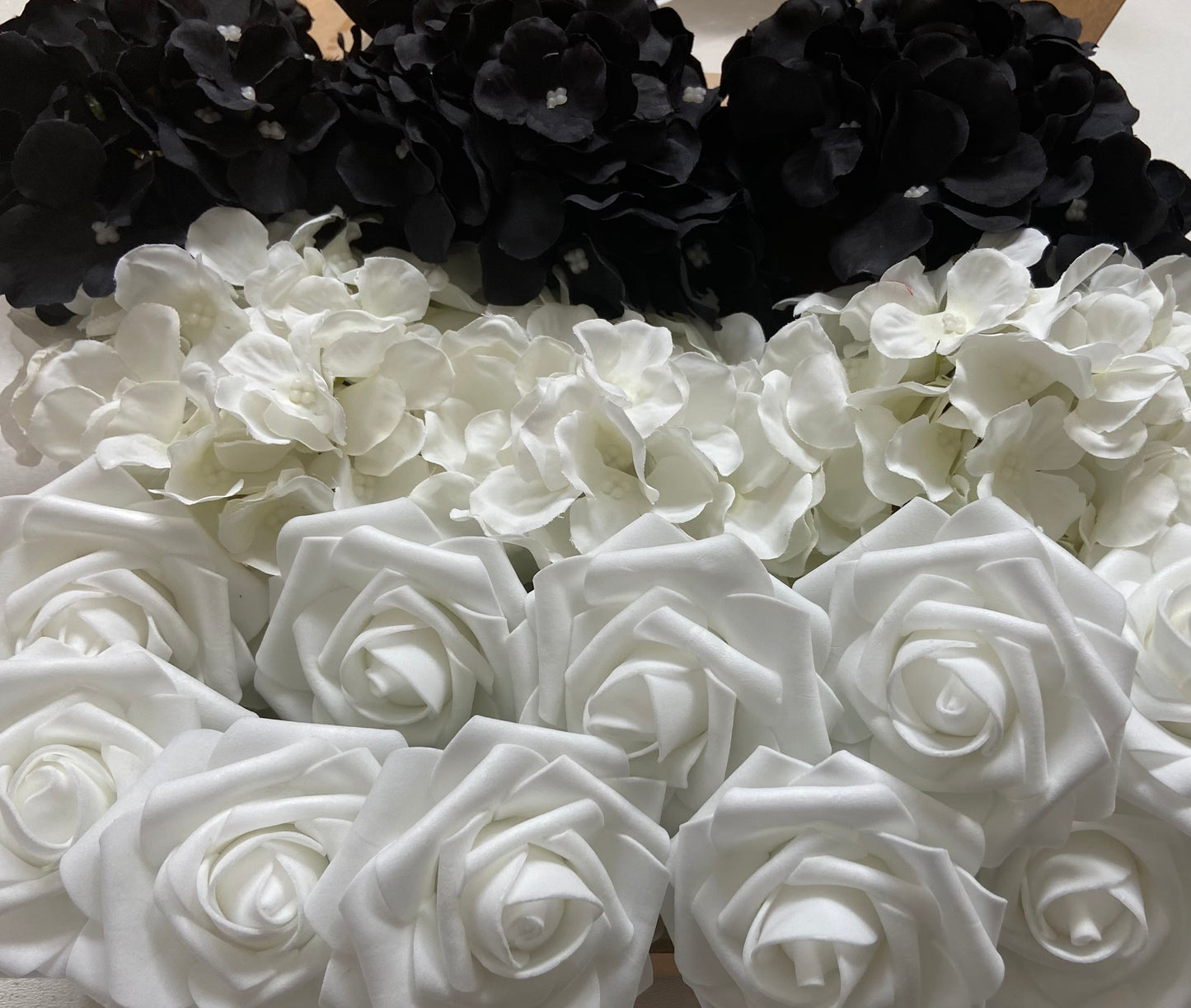 White Roses & Hydrangeas Mix