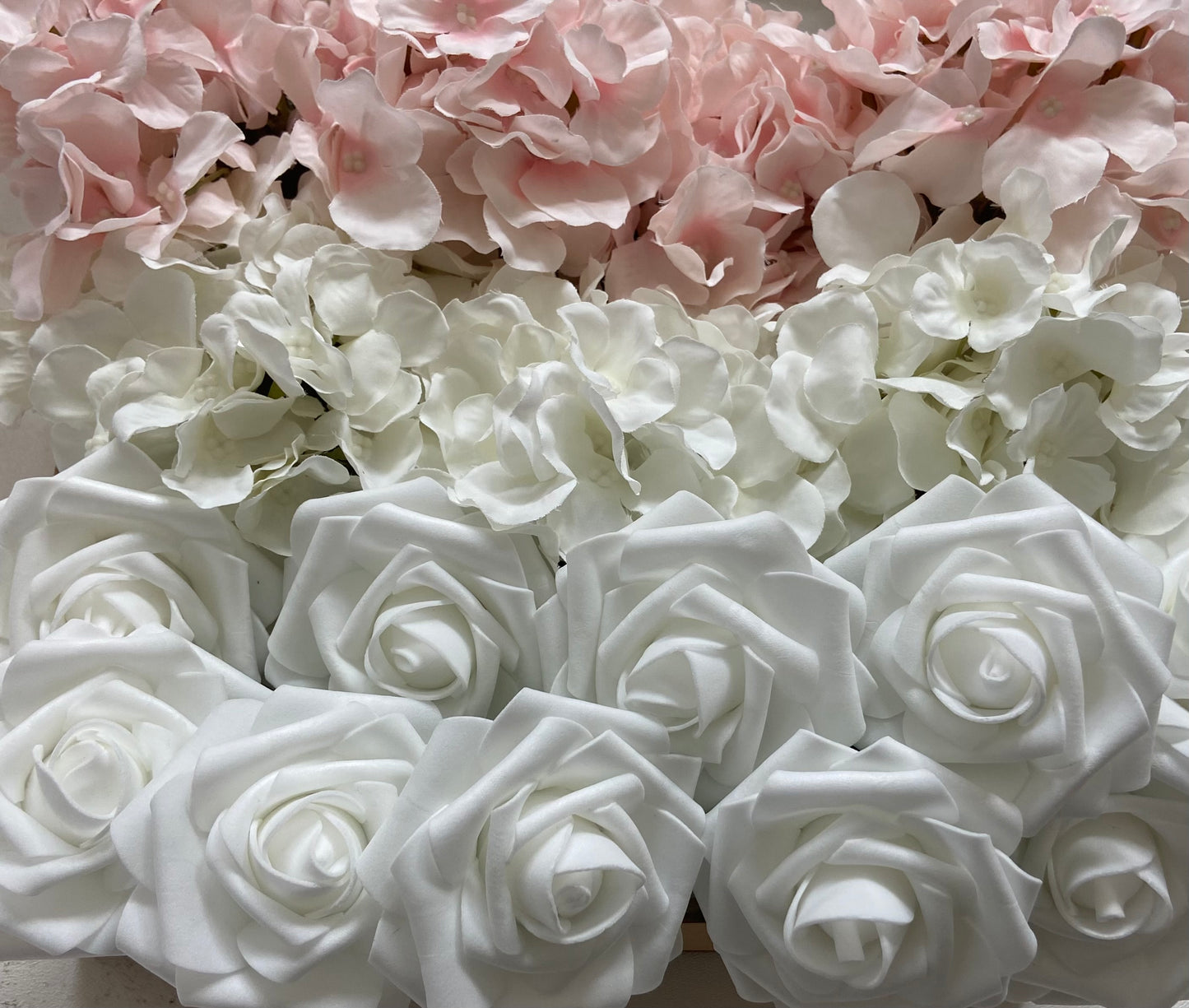 White Roses & Hydrangeas Mix