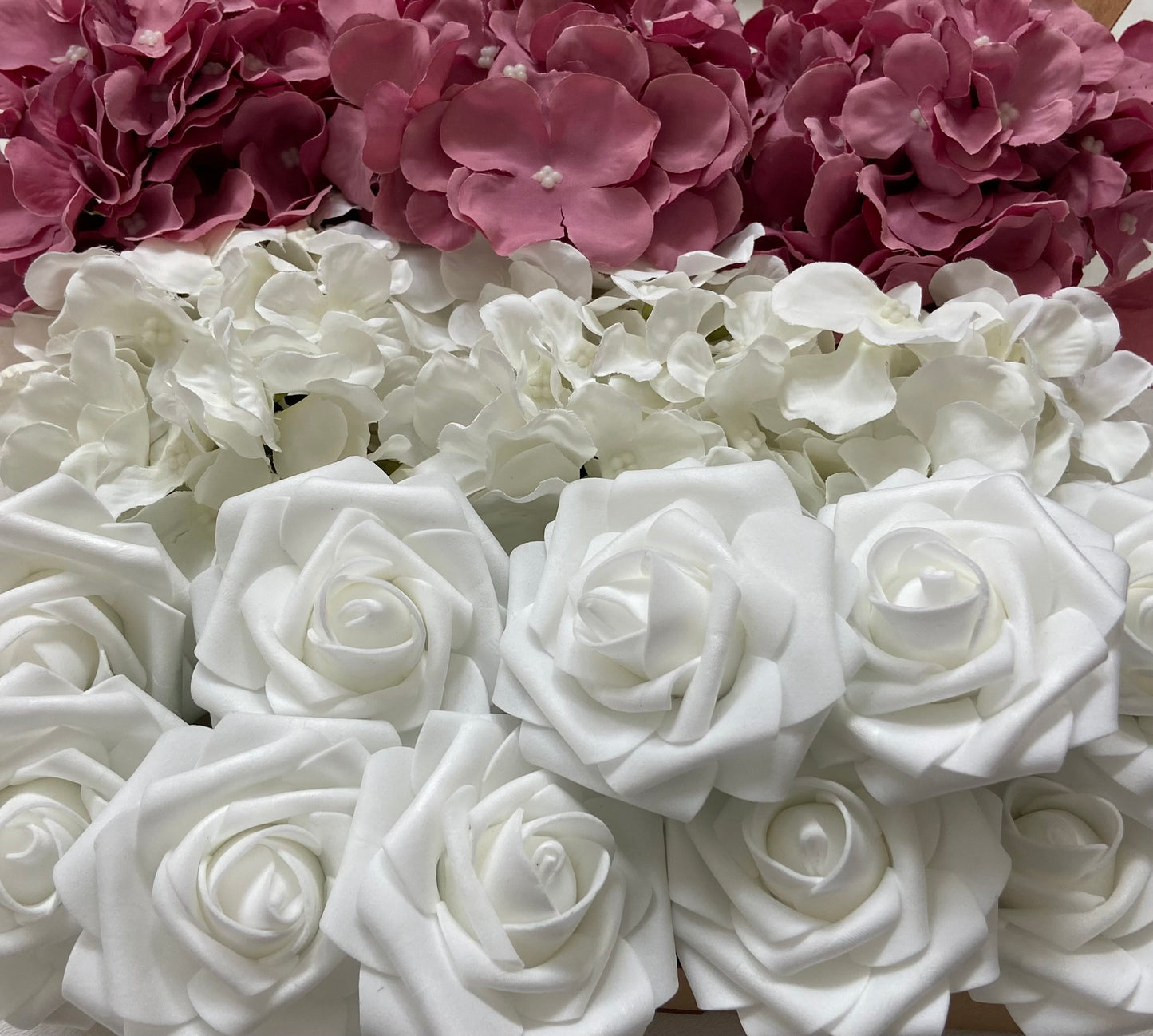 White Roses & Hydrangeas Mix