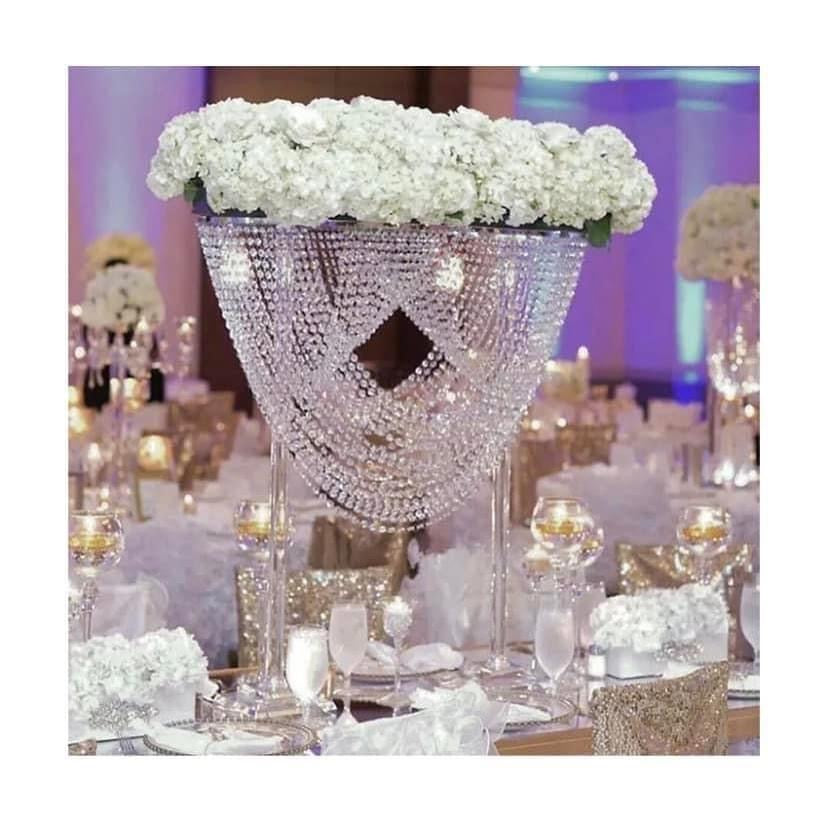 Crystal Flower Stand ~ Rental