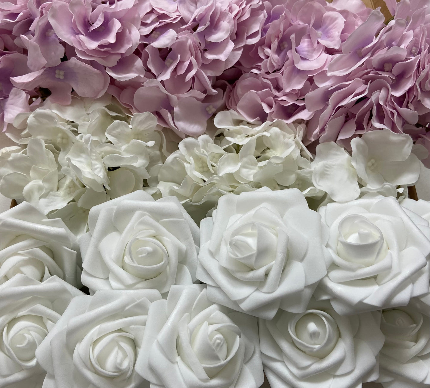 White Roses & Hydrangeas Mix