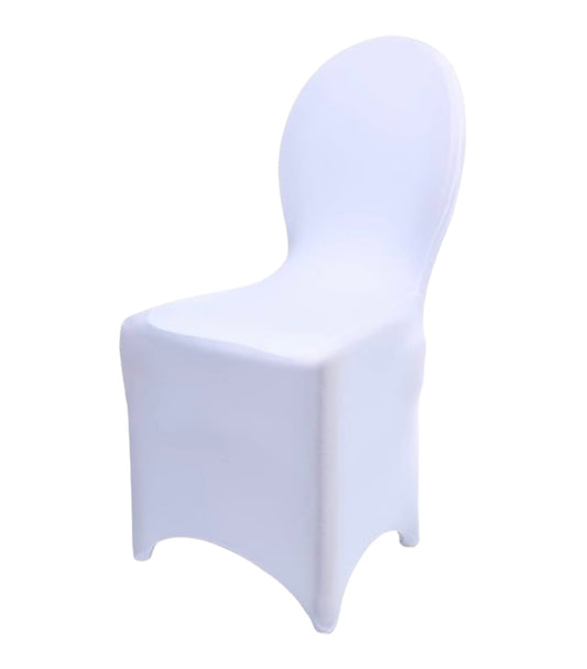 White Spandex Chair Covers