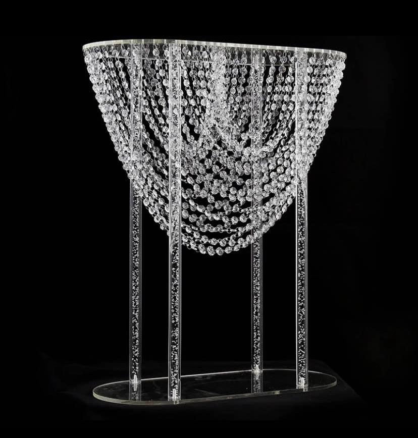 Crystal Flower Stand ~ Rental