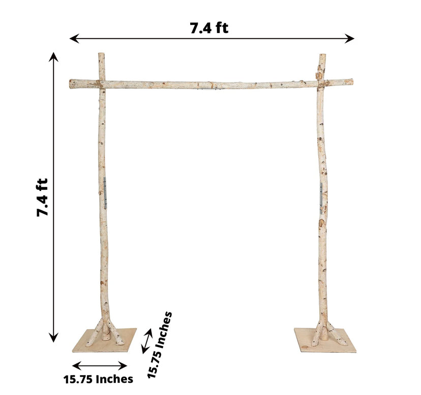 Birchwood Wedding Arch ~ Rental