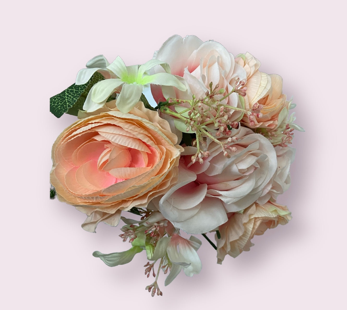 Summer Tone Blush Rose Bouquet