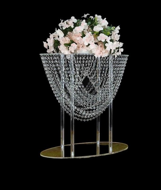 Crystal Flower Stand ~ Rental