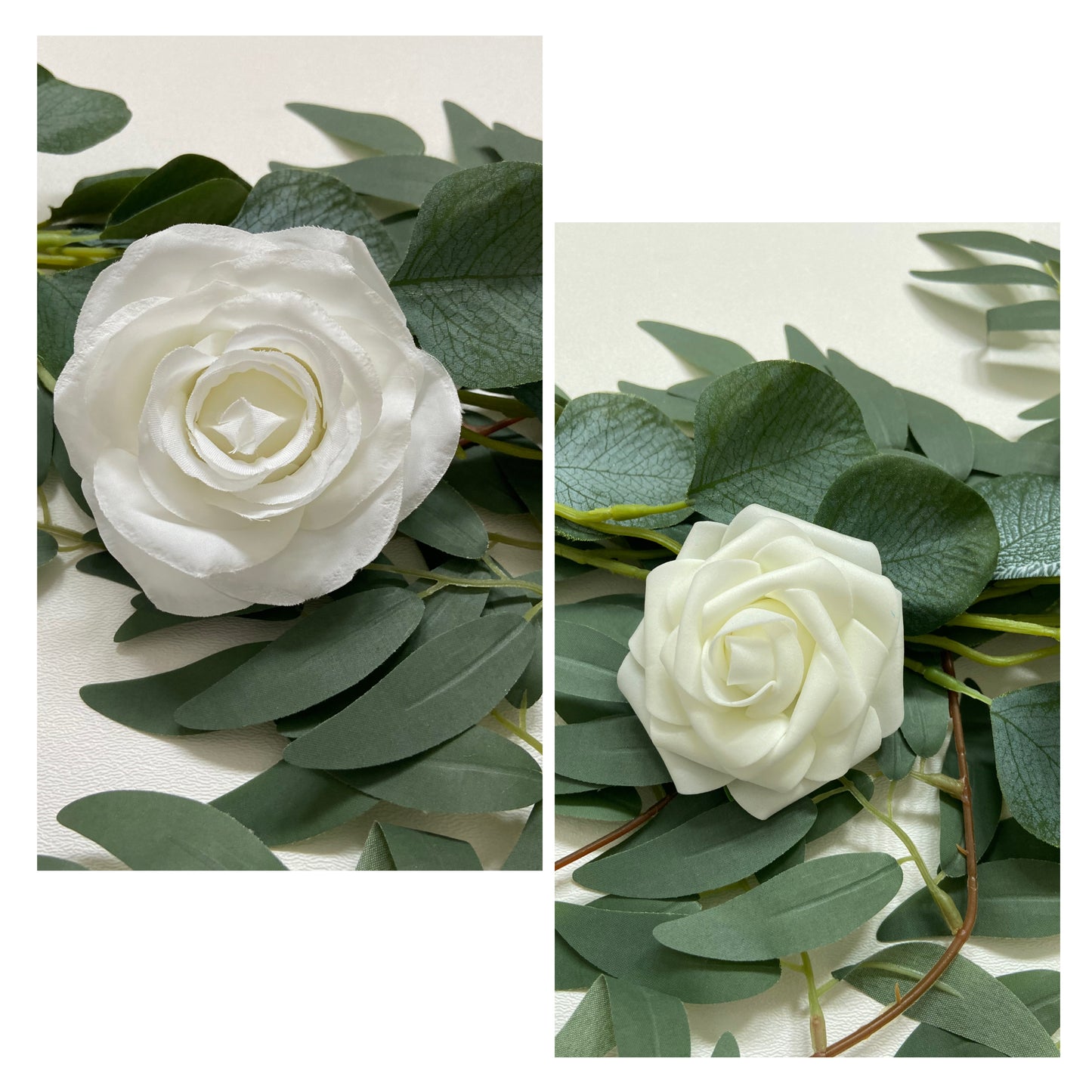 Rose Willow Eucalyptus Table Runner Garland