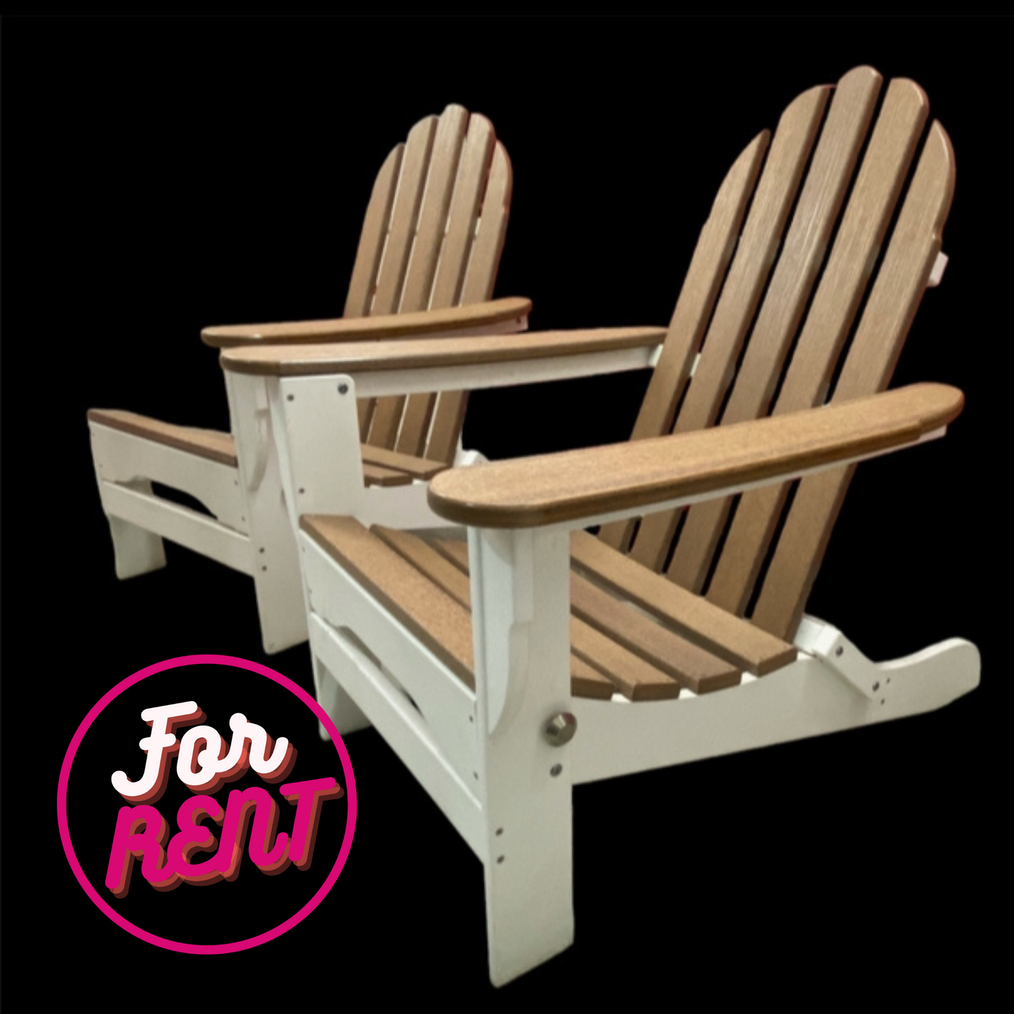 Adirondack Chairs ~ Rental