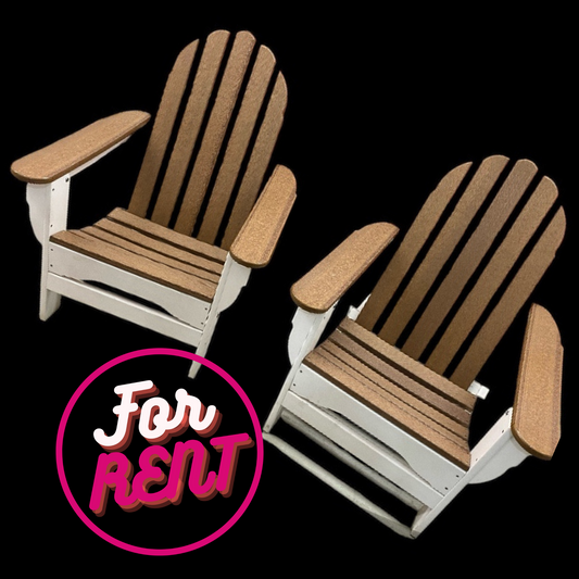 Adirondack Chairs ~ Rental